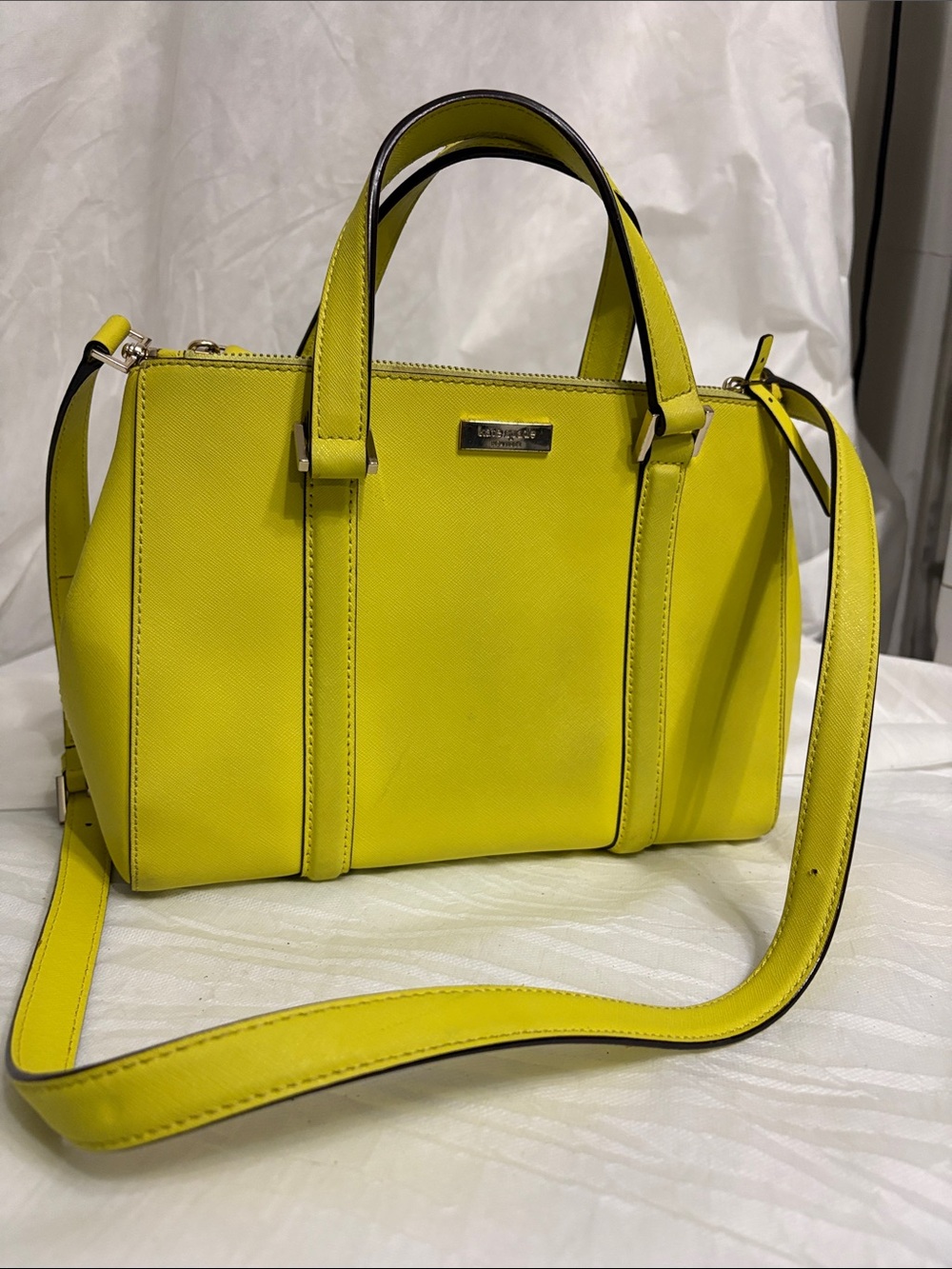 Kate Spade Newbury Lane Leather Satchel